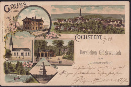 Gest. O-3257 Cochstedt Bahnhof Kriegerdenkmal 1899 - Stassfurt