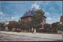 Gest. O-3301 Förderstedt Postamt 1914 - Schoenebeck (Elbe)