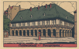 * O-3600 Halberstadt 4 AK's Künstersteinzeichnung Um 1920 - Halberstadt