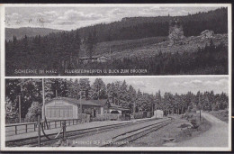 Gest. O-373 Schierke Bahnhof Der Brockenbahn 1934 - Wernigerode