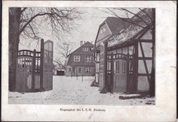 Gest. W-3705 Ilsenburg Land-Erziehungsheim 1913, EK 9mm - Wernigerode