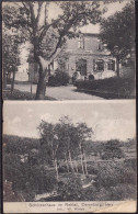 Gest. O-3722 Derenburg Gasthaus Schützenhaus 1910, Rep. Eckabriß 3 Cm, EK 3mm, Gestützter Einriß - Blankenburg