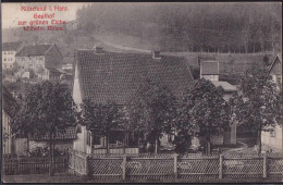 Gest. O-3725 Rübeland Gasthaus Zur Grünen Eiche 1907 - Blankenburg