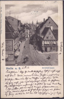 Gest. O-4000 Halle Geiststraße 1910, Unterrand Mit Mottenfraß - Halle (Saale)