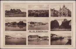 Gest. O-4342 Alsleben 9-Bildkarte 1932 - Bernburg (Saale)