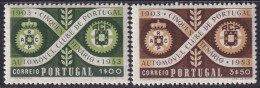 Portugal 1953 Sc 780-1 Mundifil 782-3 Set MNH** Gum Bubbling - Ungebraucht