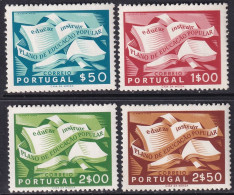 Portugal 1954 Sc 794-7 Mundifil 796-9 Set MH* - Nuovi