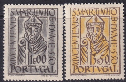 Portugal 1953 Sc 776-7 Mundifil 778-9 Set MH* - Unused Stamps