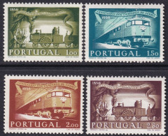 Portugal 1956 Sc 818-21 Mundifil 821-4 Set MLH* - Nuevos