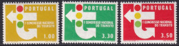 Portugal 1965 Sc 942-4 Mundifil 945-7 Set MNH** (943 With Creases) - Neufs