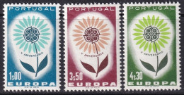 Portugal 1964 Sc 931-3 Mundifil 934-6 Set MNH** - Nuevos