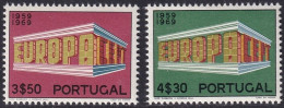 Portugal 1969 Sc 1039-40 Mundifil 1042-3 Partial Set MNH** - Neufs