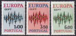 Portugal 1972 Sc 1141-3 Mundifil 1152-4 Set MH* - Neufs