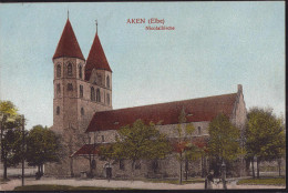 Gest. O-4372 Aken Nicolaikirche 1926 - Köthen (Anhalt)