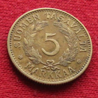 Finland  5 Markkaa 1942 Finlande Finlanda Finlandia   W ºº - Finlandia