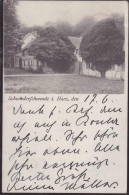 Gest. O-4711 Schwiederschwende Foto-AK 1903, Karte An Gräfin Castell - Sangerhausen