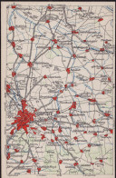 * O-5000 Erfurt Wona-Umgebungskarte 46-40 - Erfurt