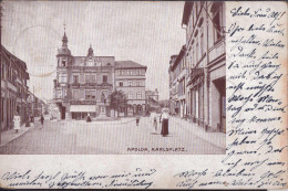 Gest. O-5320 Apolda Karlsplatz 6 1905, Ecken Best. - Apolda