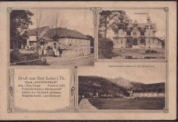 Gest. O-5322 Bad Sulza Haus Eschenbaum 1918 - Apolda
