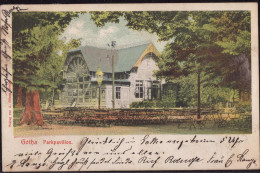 Gest. O-5800 Gotha Parkpavillon 1903 - Gotha