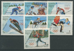 Kambodscha 1988 Olympische Winterspiele Calgary 911/17 Postfrisch - Cambodia