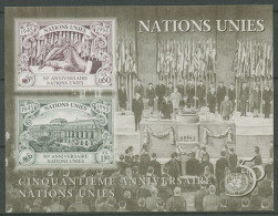 UNO Genf 1995 50 Jahre Vereinte Nationen Block 7 Postfrisch (C14017) - Blocks & Sheetlets