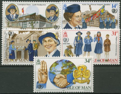 Isle Of Man 1985 75 Jahre Pfadfinder 272/76 Postfrisch - Man (Ile De)