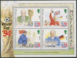 Montserrat 1994 Fußball-WM USA Block 67 Postfrisch (C94116) - Montserrat