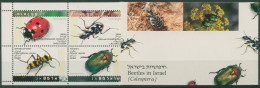 Israel 1994 Tiere Käfer Markenheftchen 1287/90 MH Postfrisch (C98316) - Carnets