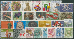 Schweiz Jahrgang 1986 Komplett Postfrisch (G96414) - Neufs