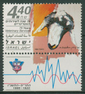 Israel 1995 Tiere Schaf Tiermedizin 1348 Mit Tab Postfrisch - Nuovi (con Tab)