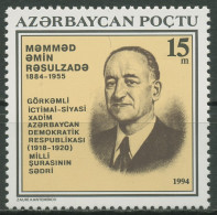 Aserbaidschan 1994 Persönlichkeiten Politiker Resulzade 131 Postfrisch - Azerbaiján