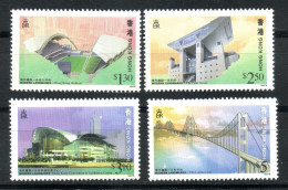 China Chine : (26) 1997 Hong Kong - Construction Moderne - Stade SG888/91** - Unused Stamps