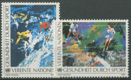 UNO Wien 1988 Gesundheit Sport Skifahren Tennis 85/86 Postfrisch - Nuevos