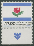 Israel 1982 Schönes Israel Blume 896 Mit Tab Postfrisch - Unused Stamps (with Tabs)