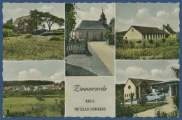 Zimmersrode Kirche Geschäft Gasthof Gelaufen 1959 (AK4279) - Borken