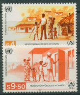 UNO Wien 1987 Jahr Des Wohnens Wohnhäuser 69/70 Postfrisch - Unused Stamps