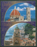 UNO New York 2002 UNESCO Italien Bauwerke 904/05 Postfrisch - Unused Stamps