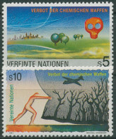 UNO Wien 1991 Verbot Von Chemischen Waffen 119/20 Postfrisch - Unused Stamps