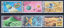 Togo 1976 Mi# 1174-1179 A Used - US Viking Mars Missions / Space - Africa