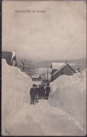 Gest. O-6054 Gehlberg Straßenpartie Im Winter 1908, EK1 Cm, Min. Best. - Suhl