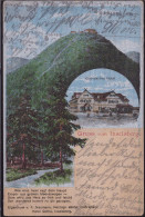 Gest. O-6083 Inselsberg Gothaisches Hotel 1902, Seidenkarte , Etwas Best. - Schmalkalden