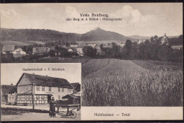 Gest. O-6111 Holzhausen Gasthaus Stöcklein 1913 - Hildburghausen