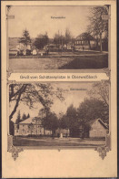 Gest. O-6432 Oberweißbach Schützenhaus Schützenplatz 1913 - Neuhaus