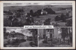 Gest. O-6541 Unter-Renthendorf Gasthaus Starkloff 1941 - Stadtroda