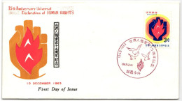 Ryukyu-Inseln FDC 145 Als Ersttagsbrief #NI442 - Riukiu-eilanden