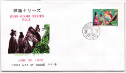 Ryukyu-Inseln FDC 227 Als Ersttagsbrief #NI508 - Ryukyu Islands