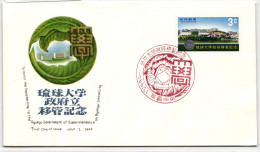 Ryukyu-Inseln FDC 174 Als Ersttagsbrief #NI465 - Riukiu-eilanden
