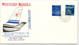 Ryukyu-Inseln FDC 141-142 Als Ersttagsbrief #NI437 - Ryukyu Islands