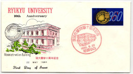 Ryukyu-Inseln FDC 83 Als Ersttagsbrief #NI403 - Ryukyu Islands